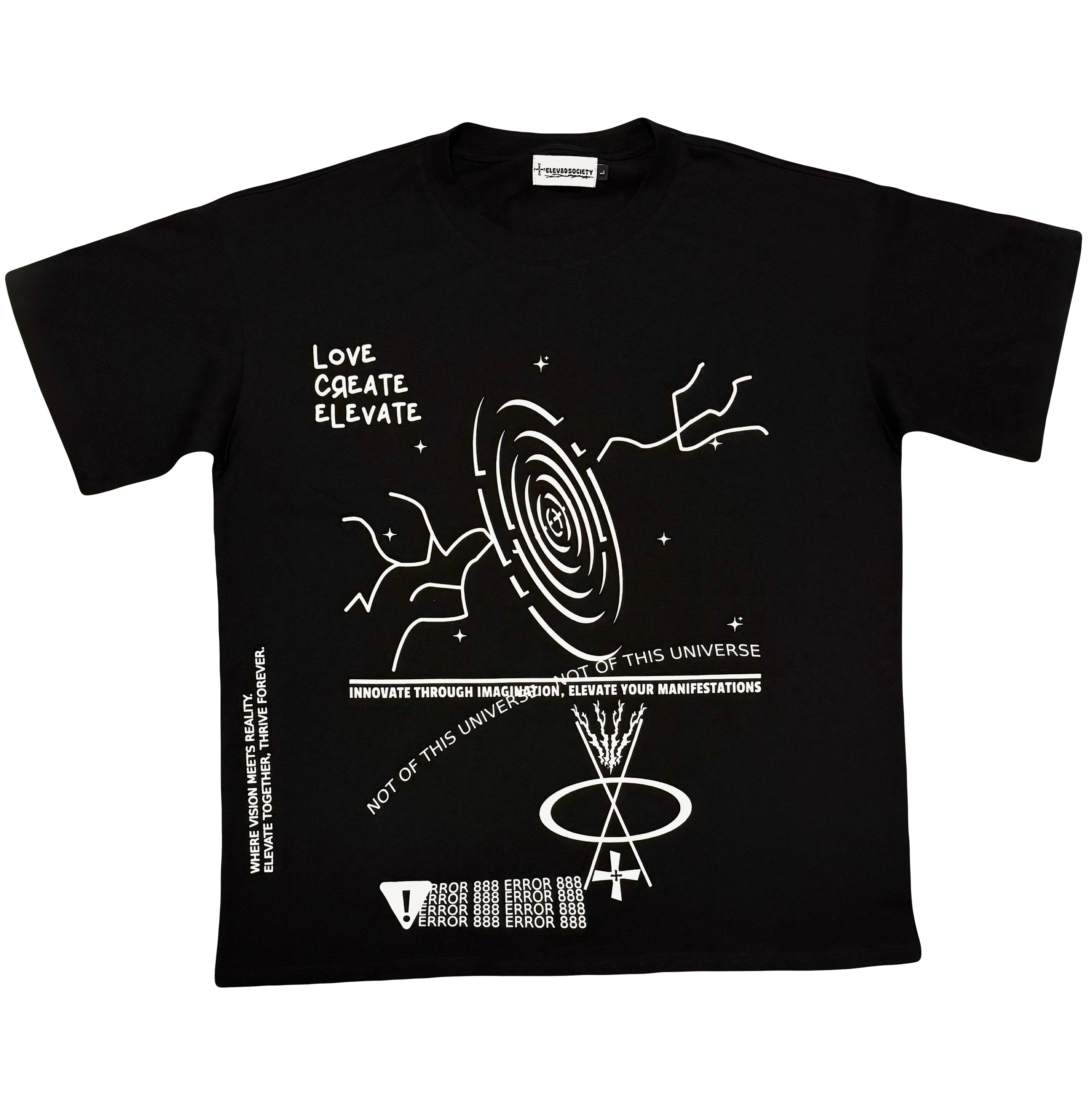 “LOVE CREATE ELEVATE” Short Sleeve Tee